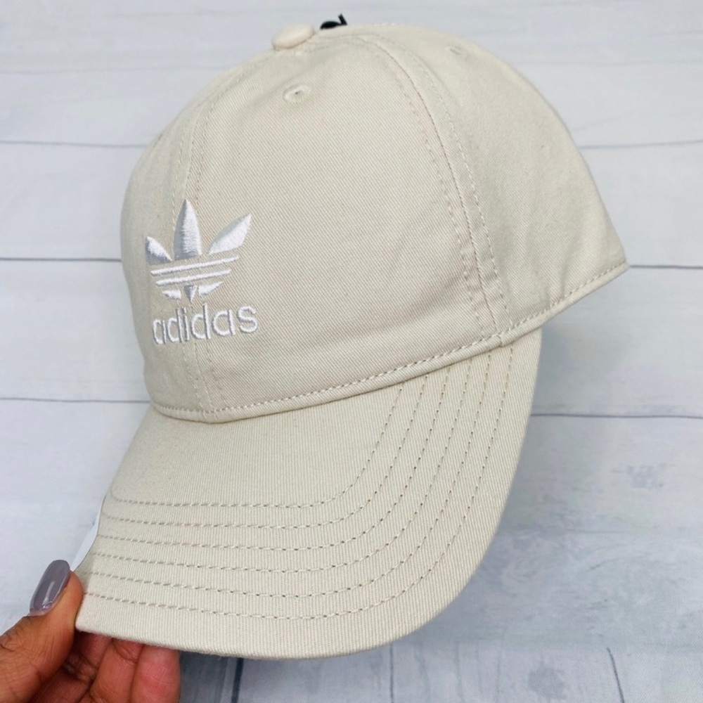 Adidas Women’s Khaki Hat with white Embroidered lettering - Picture 5 of 6